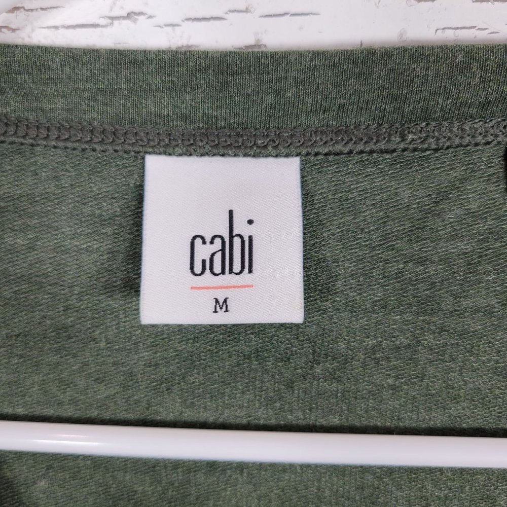 Cabi Simple Playsuit One Piece Jumpsuit Loden Green Sz M 5372 EUC - Picture 6 of 6